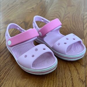 Crocs - Kids Pink Sandals